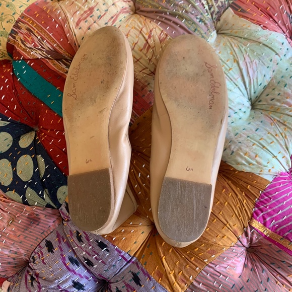 Sam Edelman Tan Leather Felicia Ballet Flats 6.5 - Picture 3 of 6
